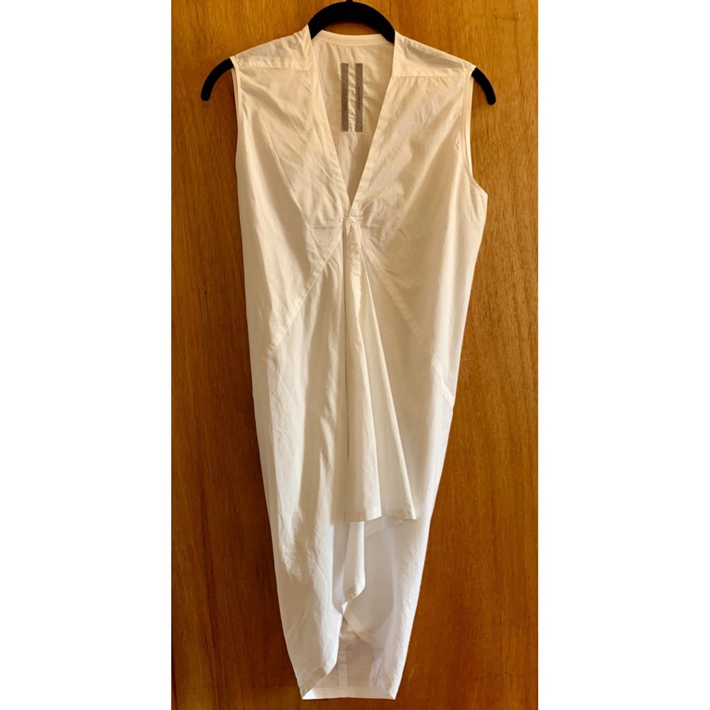 Rick Owens sleeveless tunic dress